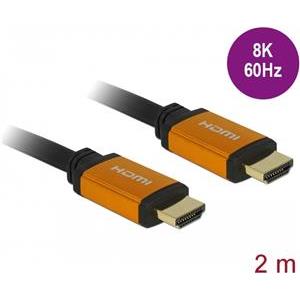 Kabel DELOCK, HDMI-A (M) na HDMI (M), 8K, Ultra High Speed, 2m