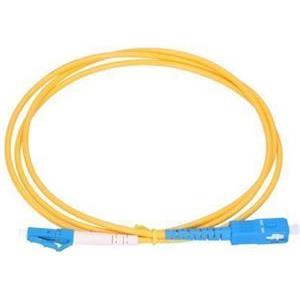 NFO Patch cord, LC UPC-SC UPC, Singlemode 9 125, G.652D, Simplex, 2m