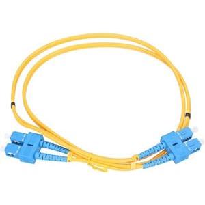 NFO Patch cord, SC UPC-SC UPC, Singlemode 9 125, G.652D, 3mm, Duplex, 5m