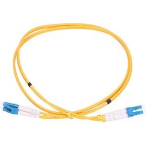 NFO Patch cord, LC UPC-LC UPC, Singlemode 9 125, G.652D, 3mm, Duplex, 5m