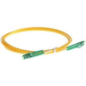 NFO Patch cord, LC APC-LC APC, Singlemode 9 125, G.657A2, 2mm, LSZH, Duplex, 3m