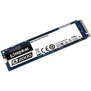 SSD Kingston A2000 250G, M.2 2280, NVMe, Read/Write: 2000 / 1100 MB/s, Random Read/Write IOPS 150K/180K, SA2000M8/250G