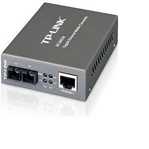 TP-Link MC200CM, Gigabit Multi-Mode Media Converter 1000TX 1000FX MM, SC, 0,5 km