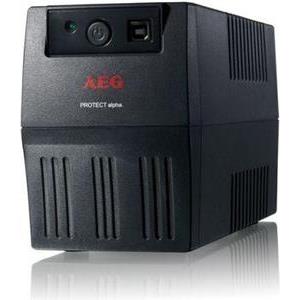 Neprekidno napajanje AEG UPS Protect Alpha 600VA/360W, Line-Interactive, AVR, Data line protection, USB