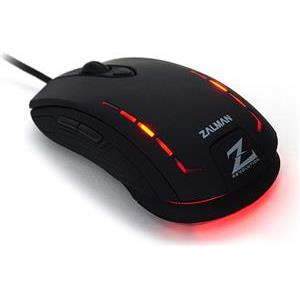 Miš Zalman ZM-M401R USB Optical Mouse 2500DPI, black