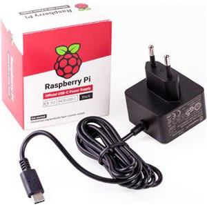 Raspberry napajanje,original, 3,0A, crno, za Rpi 4 , USB C