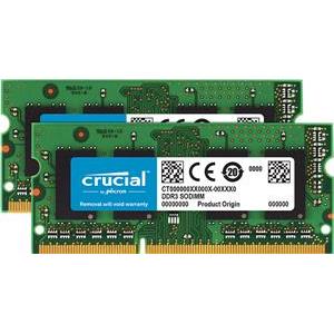 Memorija za prijenosno računalo Crucial 16 GB Kit(2x 8) SODIMM DDR3 PC3-12800 1600MHz CL11 for Mac & PC, CT2K8G3S160BM
