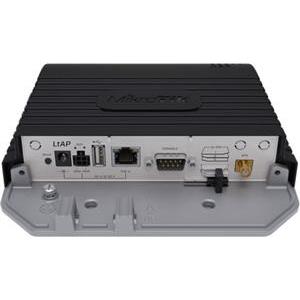 MikroTik (RBLtAP-2HnD) Compact weatherproof wireless access point with 2 miniPCiE slots 3 SIM slots