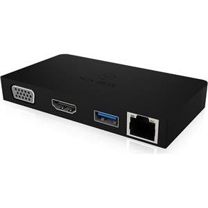Docking station ICY BOX IB-DK4023-CPD, USB-C, USB 3.0, G-LAN RJ45, HDMI, za notebook