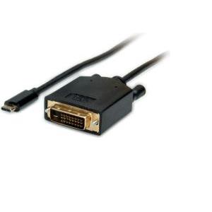 Roline VALUE USB3.1 USB-C - DVI kabel, M/M, 2.0m