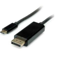 Roline VALUE USB3.1 USB-C - DP kabel, M/M, 2.0m