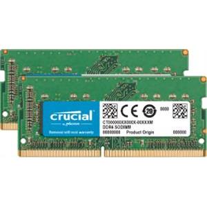 Memorija za prijenosno računalo Crucial 16 GB Kit(2x 8) SODIMM DDR4 PC4-19200 2400MT/s CL17 SR x8 for Mac, CT2K8G4S24AM