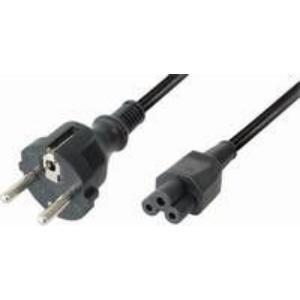 Transmedia N6-2L, Kabel za struju Schuco Plug - IEC 320 C5 Jack 2,0 m, Crna boja