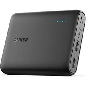 Mobilni USB punjač ANKER PowerCore, 10400 mAh, PowerIQ, crni