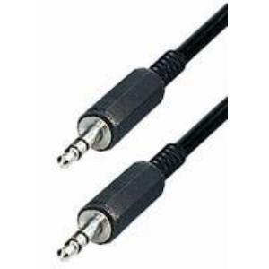 Transmedia A51-5L, Connector Kabel, 3,5 mm stereo plug - 3,5 mm stereo plug, 5.0 m