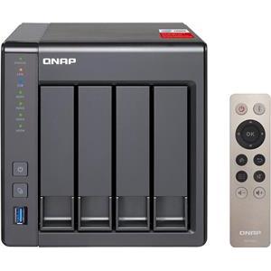 4-Bay QNAP TS-451+-8G Intel Celeron 2.0GHz Quad Core (up to 2.42GHz) Adapter