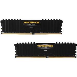 Memorija Corsair 16 GB kit (2x8GB) 2400 Mhz Vengeance LPX Black, CMK16GX4M2A2400C16