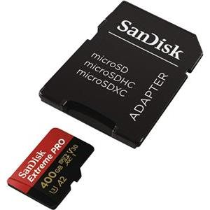 Sandisk EXTREME PRO UHS-I 400 GB memory card MicroSDXC Class 10, SDSQXCZ-400G-GN6MA