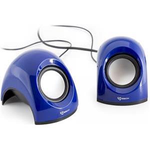 SBOX 2.0 stereo zvučnici SP-092 6W plavi