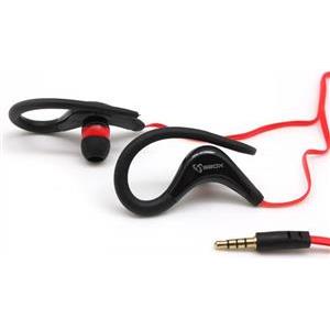 SBOX in-ear sportske slušalice s mikrofonom EP-338 crne