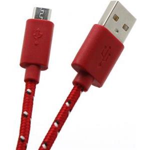 BIT FORCE kabel USB A-MICRO USB M/M 1m crveni