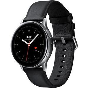 Sportski sat Samsung R830 Galaxy Watch Active 2, 40mm, HR, GPS, multisport, crni kožni remen