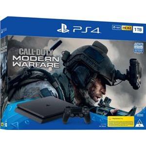 Igraća konzola SONY PlayStation 4, 1000GB, F Chassis, crna + Call of Duty: Modern Warfare 2019