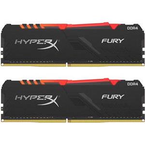 Memorija Kingston DDR4 16GB 3200MHz (2x8GB) HyperX Fury Black RGB HX432C16FB3AK2/16