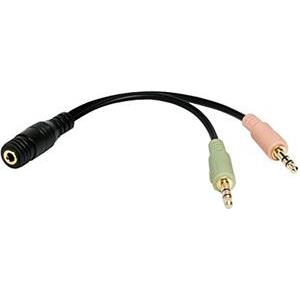 Cable Audio/Mic splitter adapter 3.5