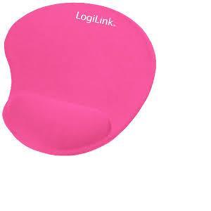 Podloga za miša Logilink gel, roza