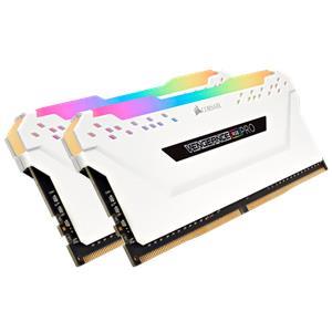 Memorija Corsair VENGEANCE RGB PRO 16GB (2 x 8GB) DDR4 DRAM 3200MHz PC4-25600 CL16, 1.2V / 1.35V, CMW16GX4M2C3200C16W