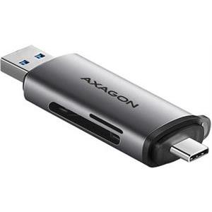 AXAGON CRE-SAC External USB 3.2 Gen1 Type-C+Type-A 2-slot SD/microSD