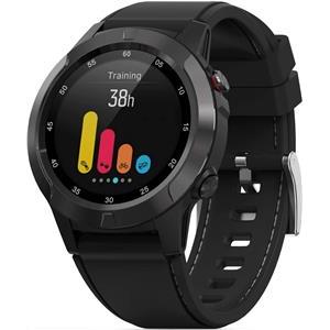 Sportski sat OQ Active, HR, GPS, multisport, crni remen