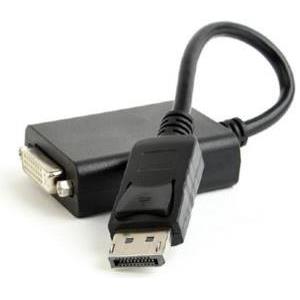 Gembird DisplayPort v.1.2 to Dual-Link DVI adapter cable, black