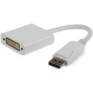 Gembird DisplayPort v.1 to DVI adapter cable, white