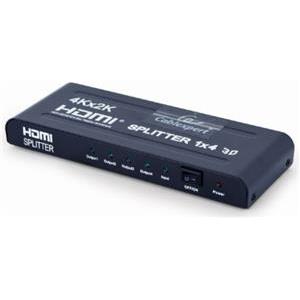 Gembird HDMI splitter, 4 ports