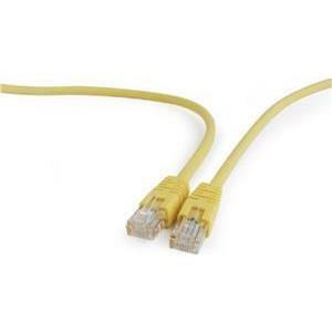 Gembird CAT5e UTP Patch cord, yellow, 5m