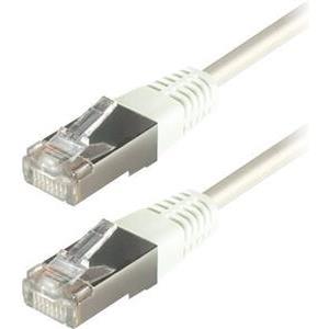 Transmedia S-FTP Cat5E Patch Cable, 15m, White