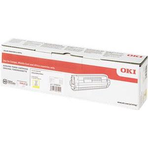 Oki toner za C824/834/844, žuti, 5k