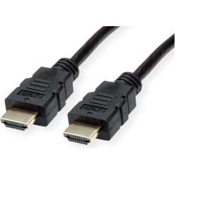 Roline HDMI kabel sa mrežom, HDMI M - HDMI M, TPE, fleksibilan, 1.0m