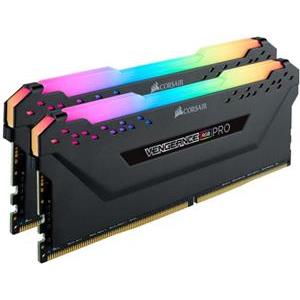 Memorija Corsair 16GB (2 x 8GB) DDR4 DRAM 3200MHz C16-18-18-36 Vengeance RGB PRO Memory Kit - Black