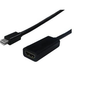 STANDARD adapter-kabel mini DP(M) na HDMI(F), v1.2, 0.15m