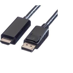 Roline VALUE DisplayPort kabel, DP(M) - UHDTV(M), 5.0m