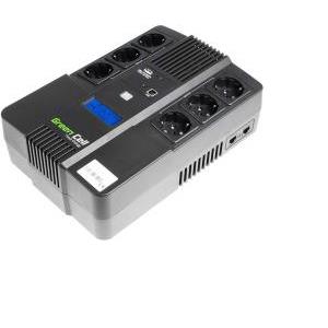 Green Cell UPS AiO 800VA/480W, Line Interactive AVR, LCD