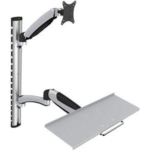 Wall mount for Monitor + 1 keyboard holder 69cm 27 