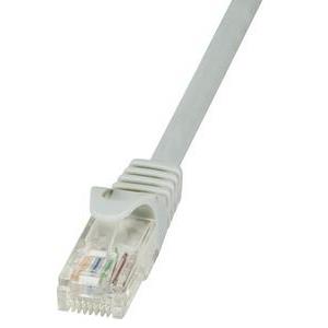 U/UTP prespojni kabel Cat.6 PVC CCA AWG24, sivi, 10,0 m