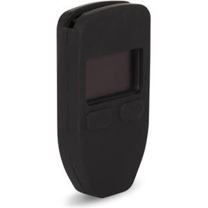 CVER silicone protective case for Trezor One wallet, black