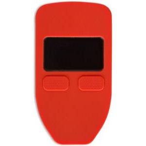 Cover CVER silicone protective case for Trezor one wallet, red