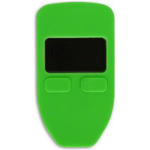 Cover CVER silicone protective case for Trezor one wallet, green
