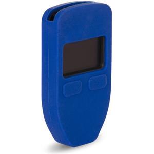 Cover CVER silicone protective case for Trezor one wallet, blue